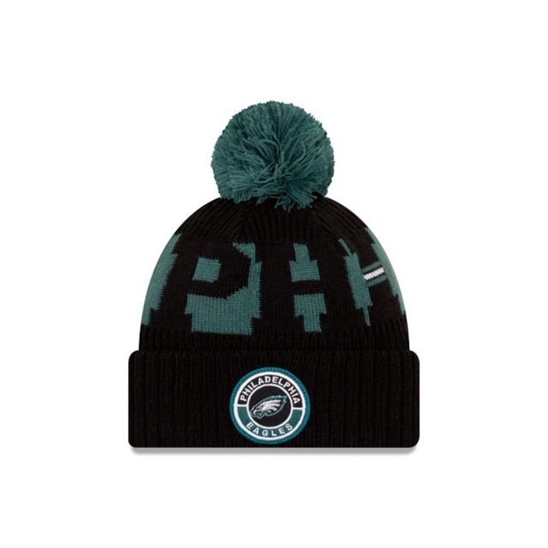 NFL Philadelphia Eagles Cold Weather Sport Knit (ESF4708) - Green New Era Beanies